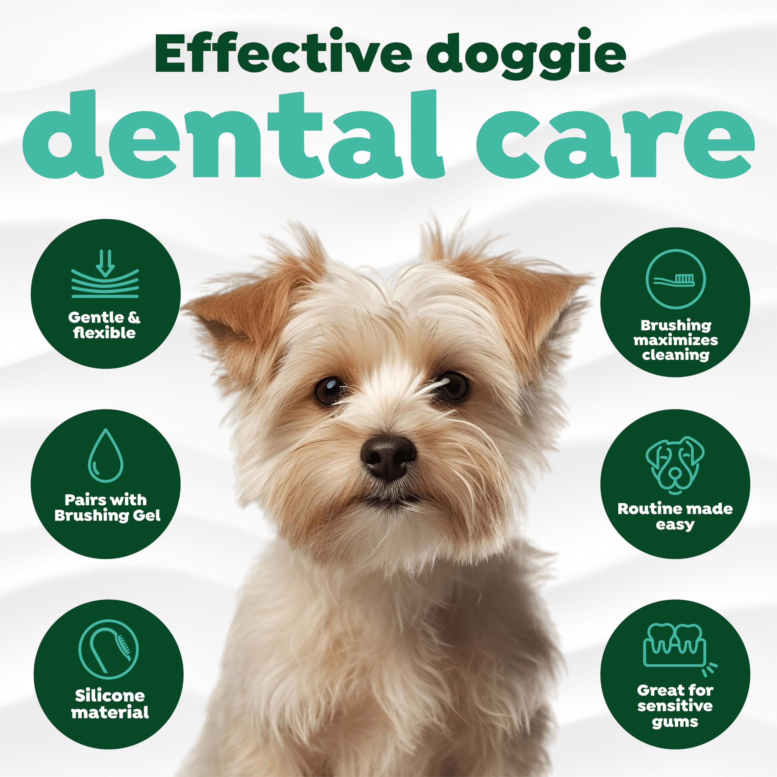 Foto 8 pulgar | Set De Cepillos De Dientes Tropiclean Fresh Breath Para Perros - Venta Internacional.