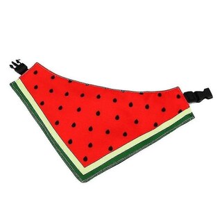 Foto 1 | Bufanda Para Perro, Toalla De Saliva Impermeable, Estampado De Sandía, Xs - Venta Internacional.