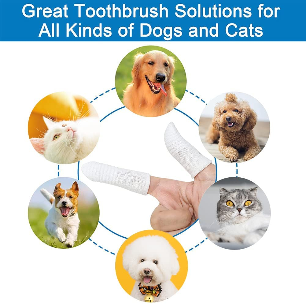 Foto 2 | Set De Cepillos De Dientes Jieyou Fingerlings 360° Para Perro Y Gato - Venta Internacional.
