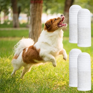 Foto 6 | Set De Cepillos De Dientes Jieyou Fingerlings 360° Para Perro Y Gato - Venta Internacional.