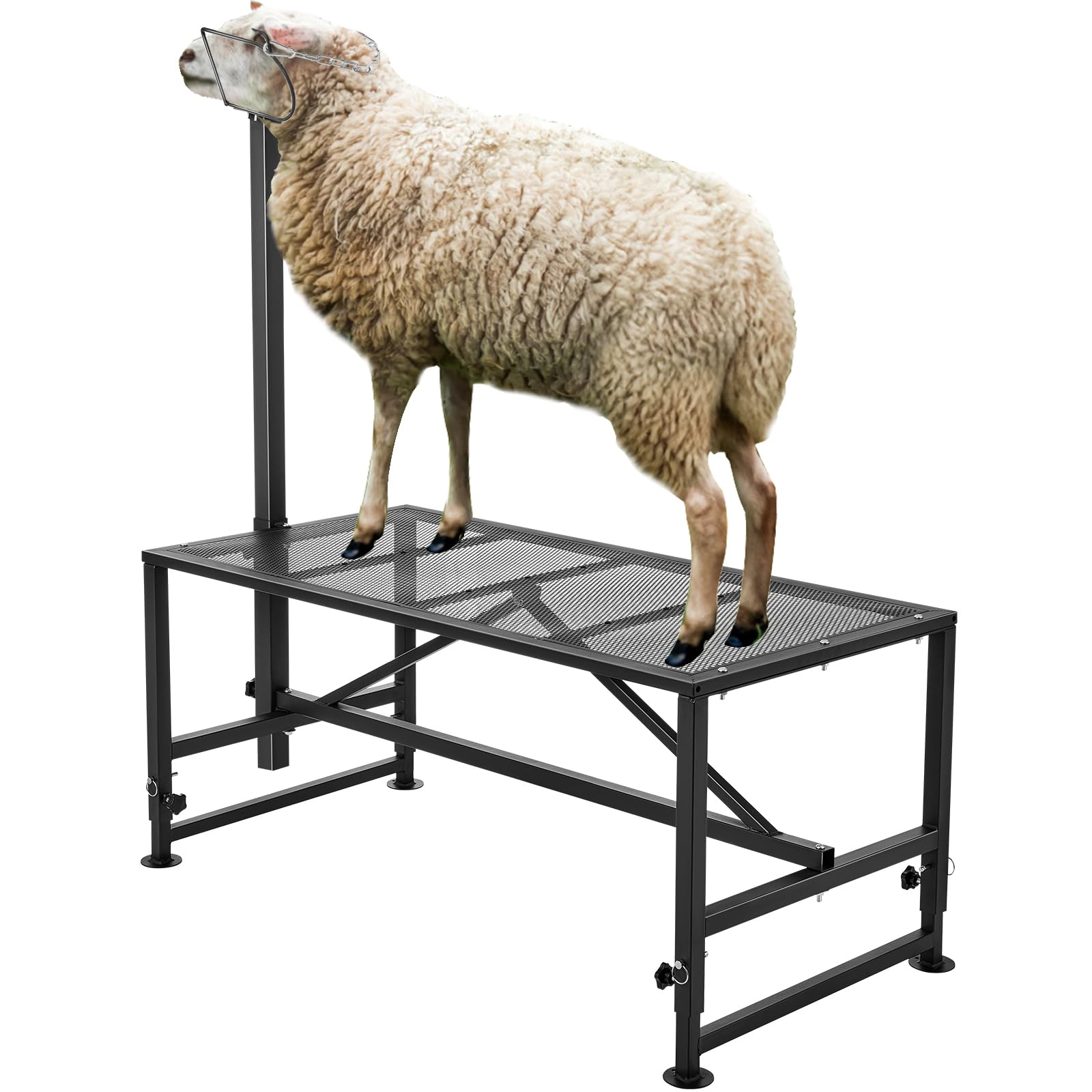 Foto 2 pulgar | Soporte Para Ovejas Vevor, Robusto, Metal, Para Podar Ganado, 51 X 23 Pulgadas - Venta Internacional.