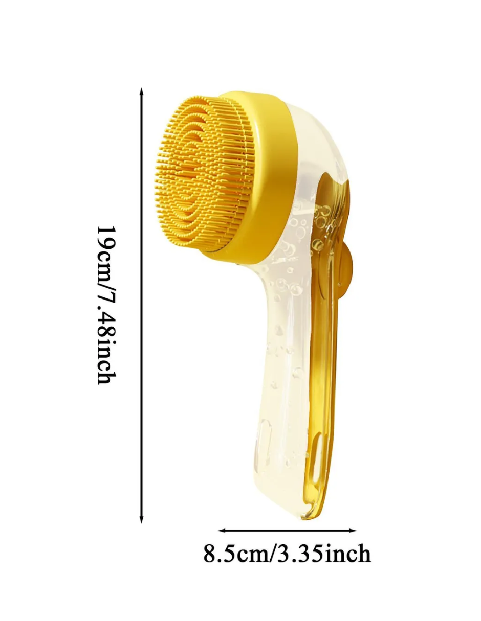 Foto 4 pulgar | Cepillo De Baño Para Perros Ergonomico Con Dispensador De Jabon