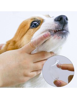 Foto 2 | Cepillo De Dientes De Silicón Para Mascotas