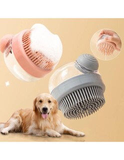 Foto 5 | Cepillo De Baño Para Perros Con Dispensador De Jabón