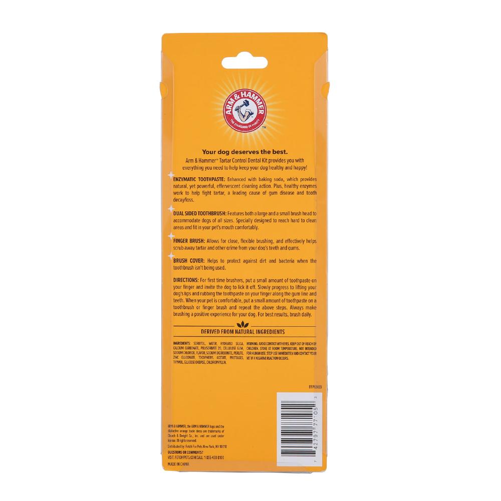 Foto 3 pulgar | Kit Pasta Dental Para Perro Arm & Hammer Sabor Plátano/menta