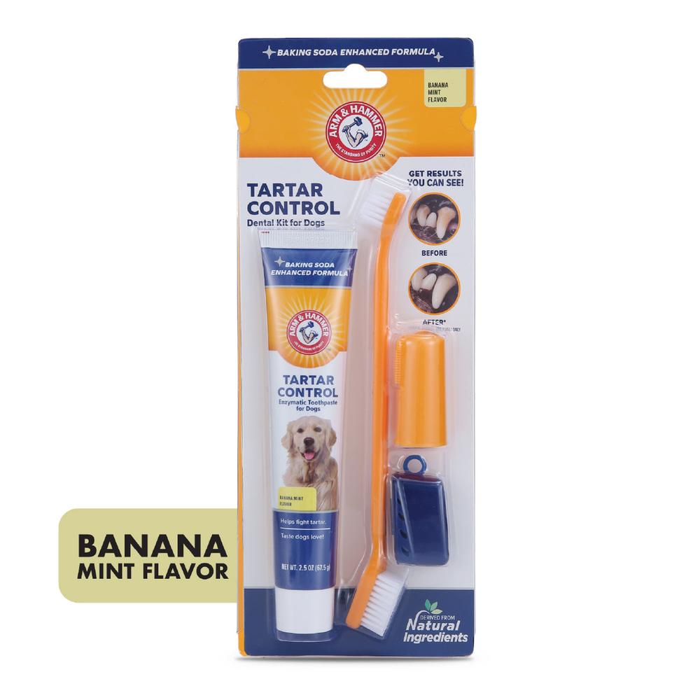 Foto 4 pulgar | Kit Pasta Dental Para Perro Arm & Hammer Sabor Plátano/menta