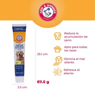 Foto 6 | Kit Pasta Dental Para Perro Arm & Hammer Sabor Plátano/menta