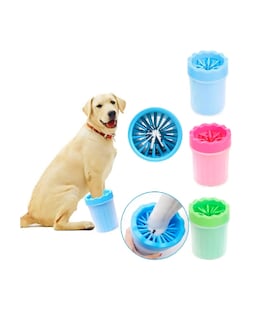 Foto 4 | Limpiador De Patas Mascota Perro Gentle Color Azul