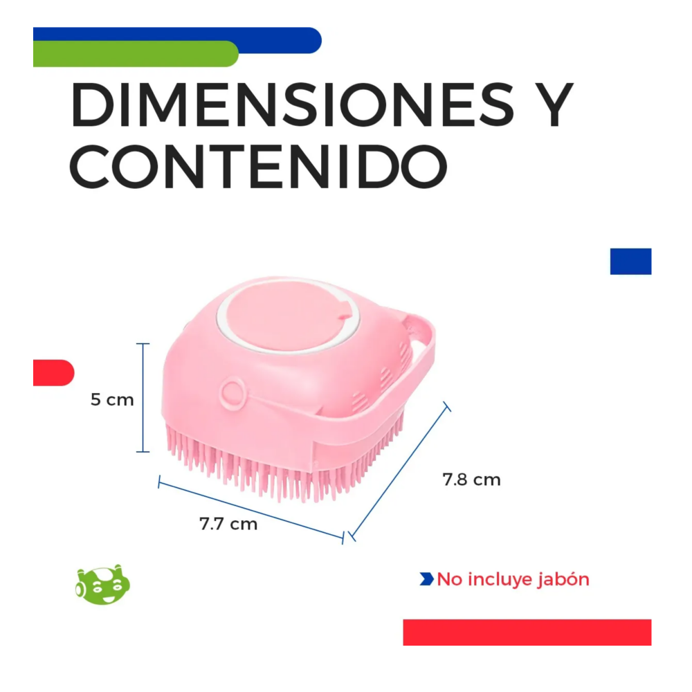 Foto 4 pulgar | Cepillo Dispensador De Jabón Belug, Rosa