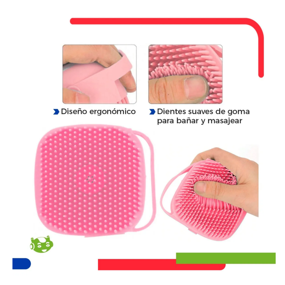 Foto 5 pulgar | Cepillo Dispensador De Jabón Belug, Rosa