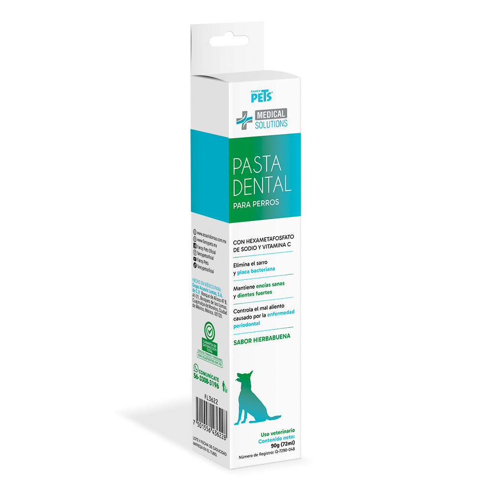 Foto 4 pulgar | Medical Solutions Pasta Dental Para Perros Con 90 Gramos