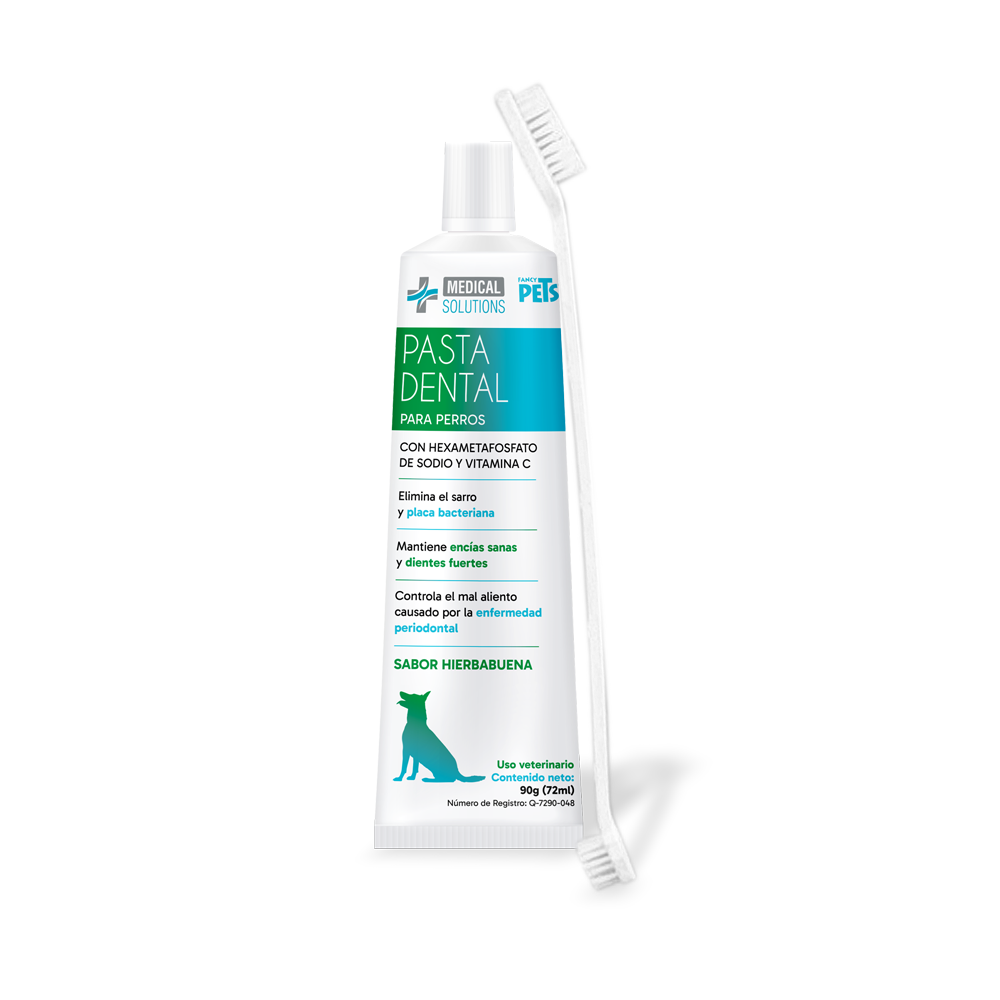 Foto 3 | Medical Solutions Kit Dental Antisarro Con Pasta Y Cepillo Para Perro De 90 Gramos