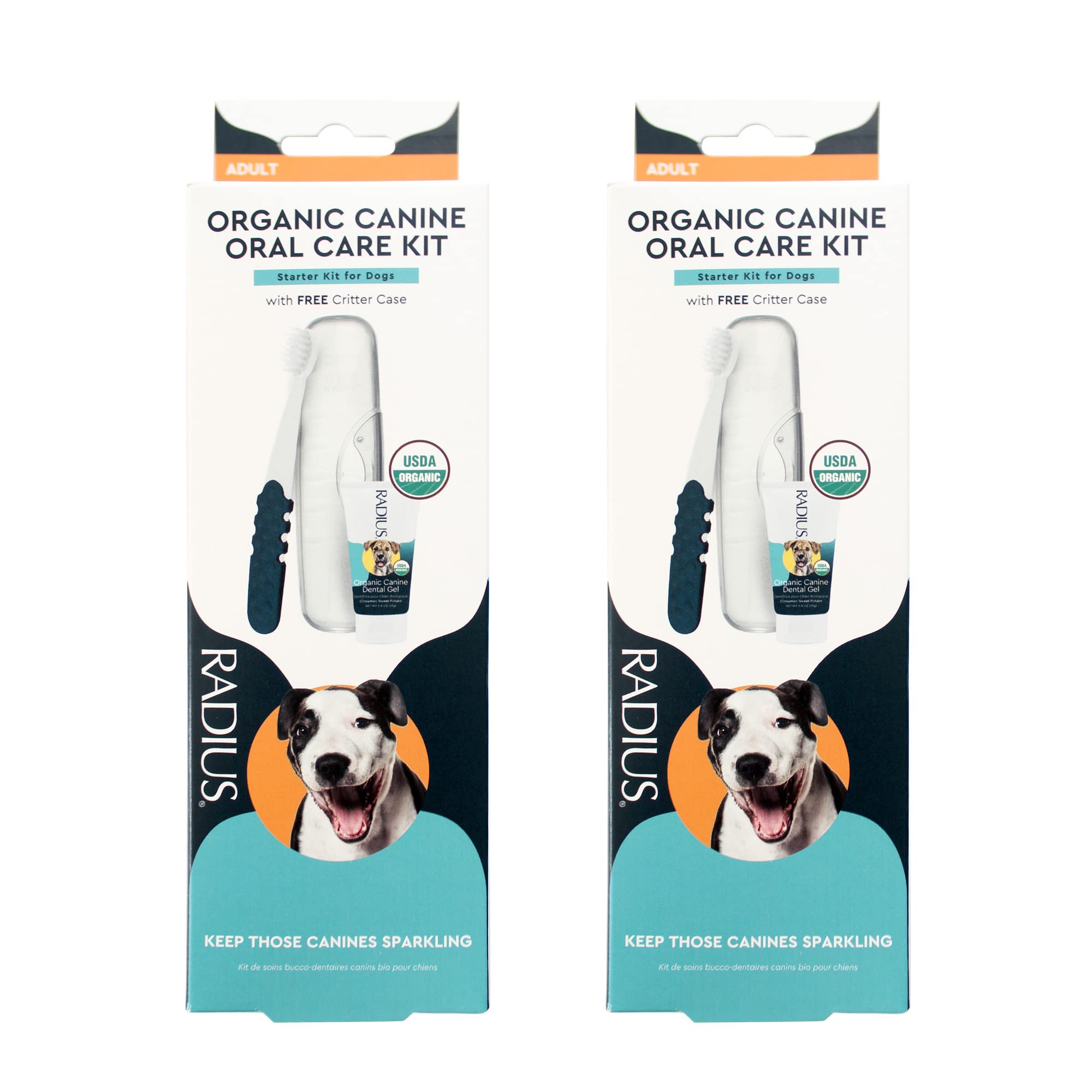 Foto 2 pulgar | Kit Dental Radius Organic Dental Solutions Para Adultos Con Cepillo De Dientes Y Pasta De Dientes - Venta Internacional.