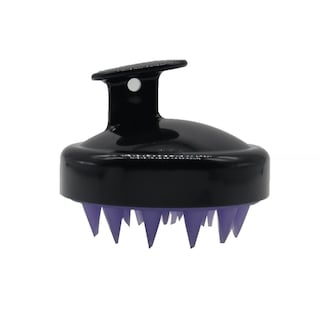 Foto 1 | Champú Para Cabello Y Cuero Cabelludo Cepillo Masajeador De Silicona Morado Y Negro - Venta Internacional.