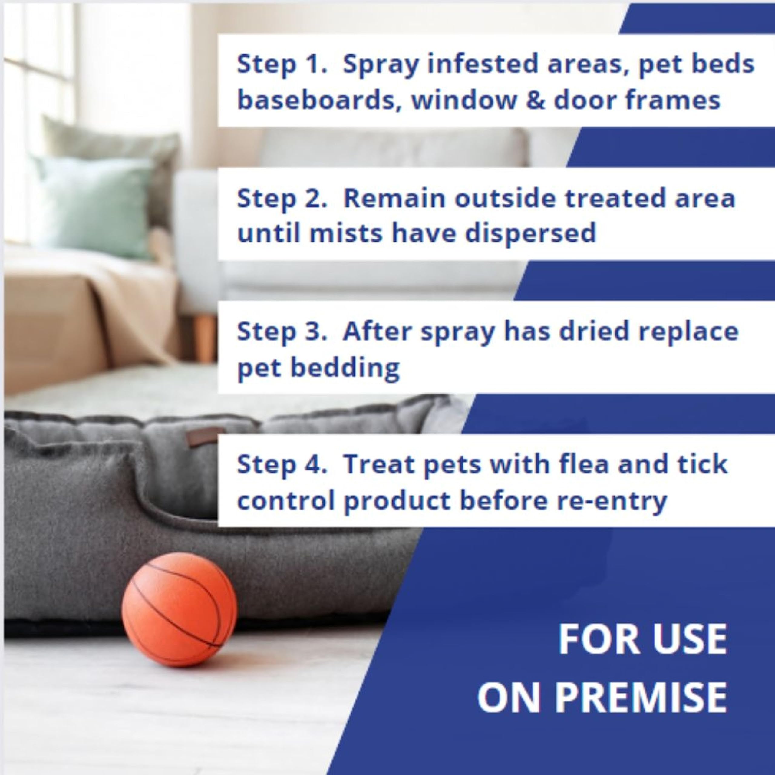 Foto 5 | Repelente De Insectos Farnam Flys-off Para Perros Y Gatos, 180 Ml - Venta Internacional.