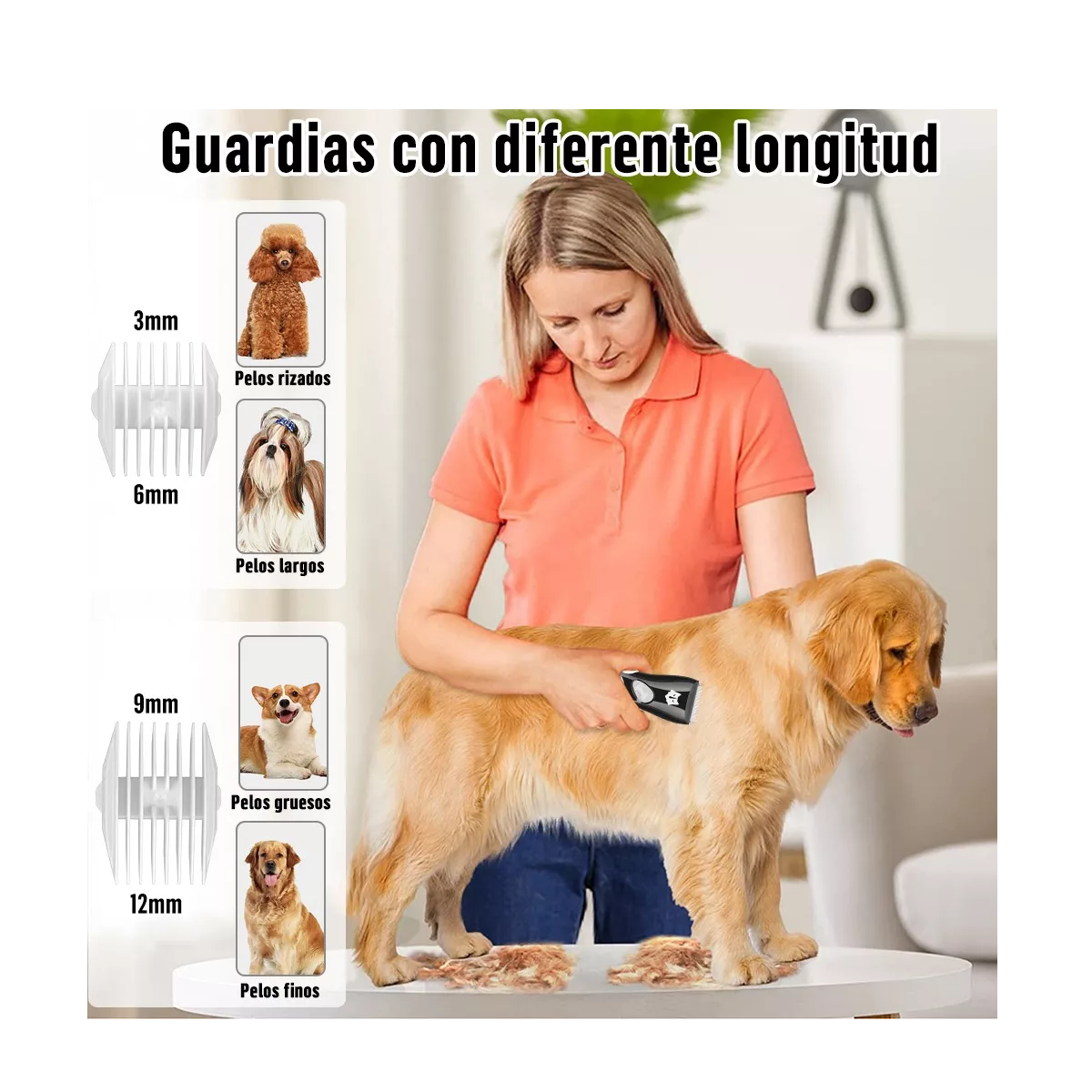 Foto 4 pulgar | Rasuradora para Perro Eo Safe Imports Esi-8403 Multicolor Máquina Cortadora para Mascotas