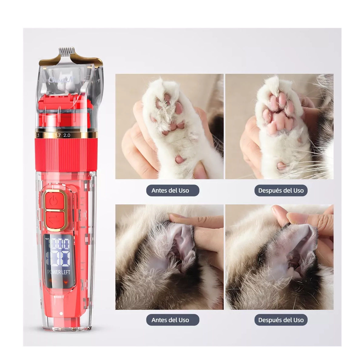 Foto 4 pulgar | Rasuradora Eléctrica Eo Safe Imports Esi8964 para Mascota