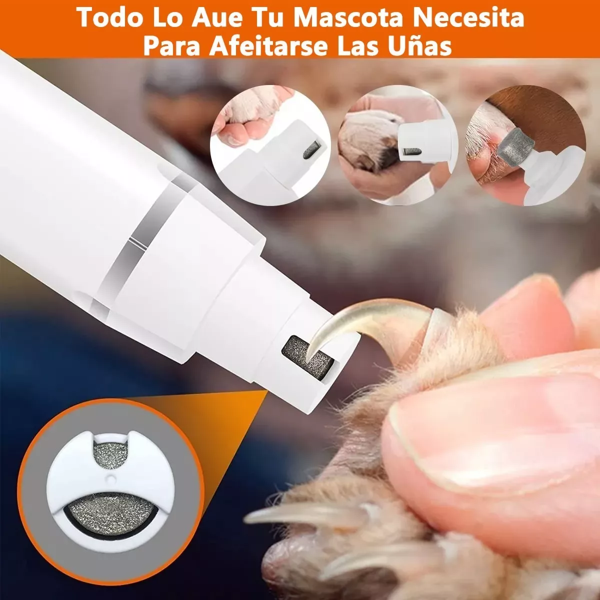 Foto 5 pulgar | Máquina Rasuradora Cortadora De Pelo Eo Safe Imports Esi-12171 Blanco para Mascotas