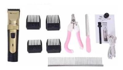Foto 2 | Kit De Cortadora De Pelo Para Mascotas Surker Sk910 Para Perros Y Gatos - Venta Internacional.