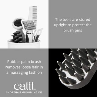 Foto 5 | Kit De Aseo Catit Senses 2.0 Para Cabello Corto, Juego De 6 Piezas, Blanco - Venta Internacional.