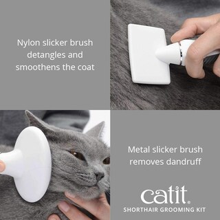 Foto 6 | Kit De Aseo Catit Senses 2.0 Para Cabello Corto, Juego De 6 Piezas, Blanco - Venta Internacional.