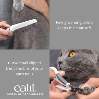 Foto 7 | Kit De Aseo Catit Senses 2.0 Para Cabello Corto, Juego De 6 Piezas, Blanco - Venta Internacional.