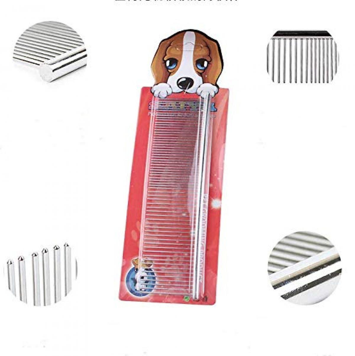 Foto 3 pulgar | Peine De Aseo Para Perros Huoguo, Herramienta Para Desestampar Perros, 19 Cm - Venta Internacional.