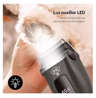 Foto 5 | Maquina Para Cortar Pelo De Perro Rasuradora Recargable, Negro