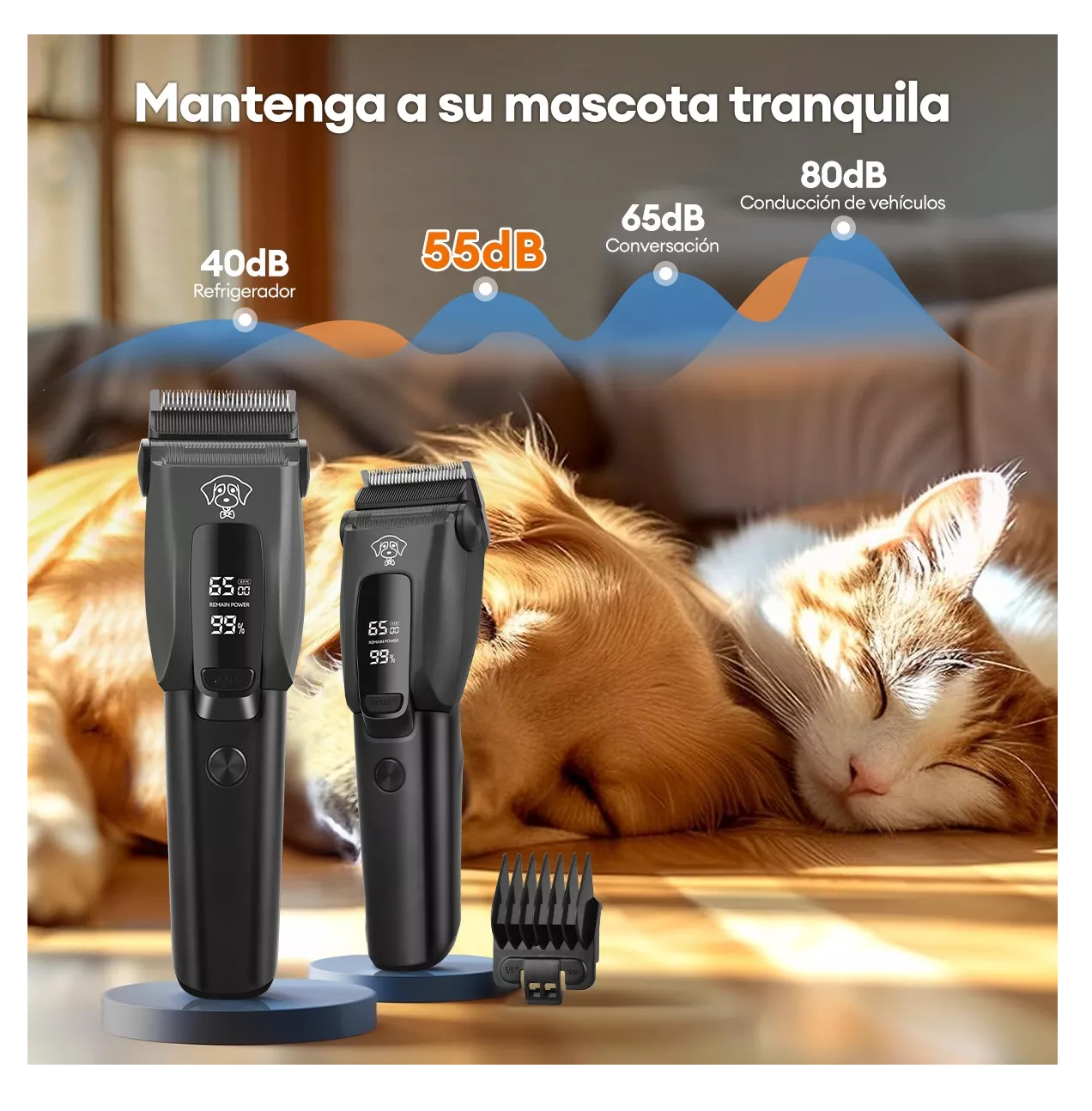 Foto 5 | Rasuradora Belug Portátil para Mascota