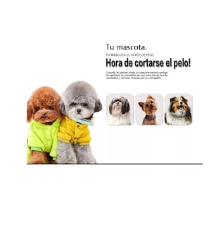 Foto 3 | Máquina Rasuradora y Cortadora de Pelo para Mascotas Lab.G Azul