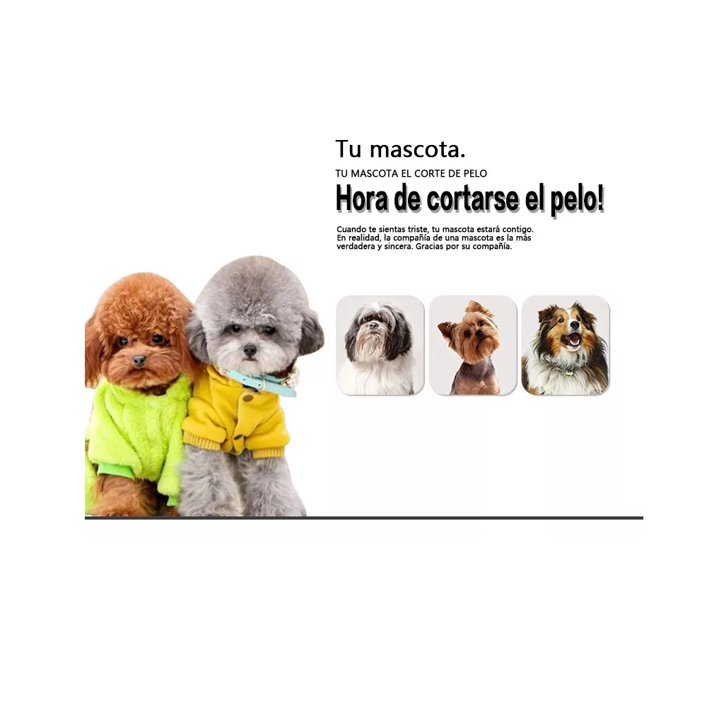 Foto 3 | Rasuradora Belug Portátil para Mascota
