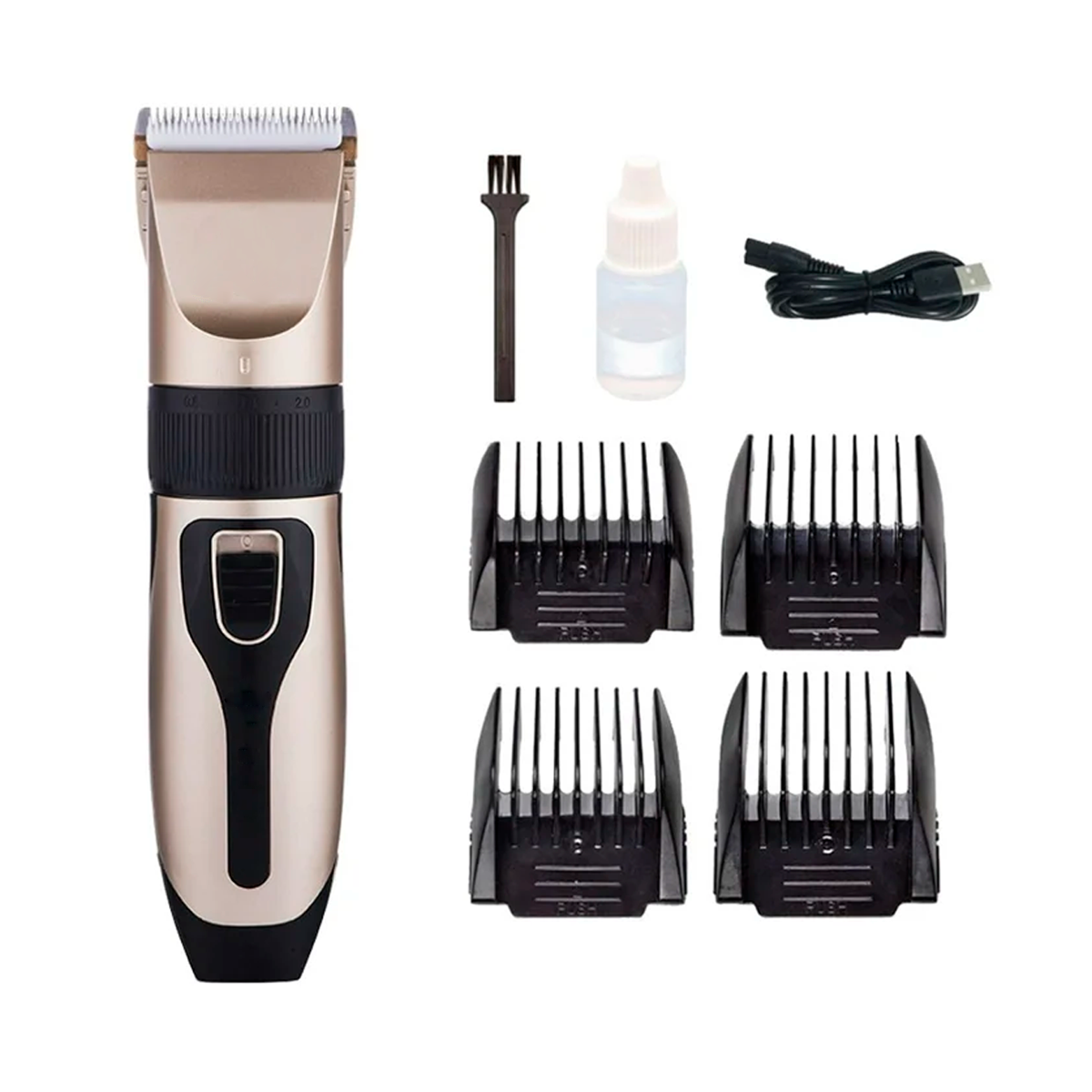 Foto 5 pulgar | Kit De Máquina Rasuradora Y Cortadora De Pelo Para Perros Y Mascotas – 8 Piezas Para Un Cuidado Profesional
