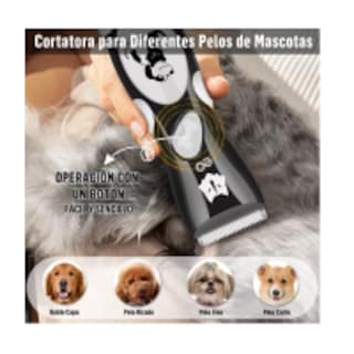 Foto 2 | Rasuradora Para Perro Máquina Cortadora Gato Mascota Eo Safe Imports Esi-8403-1 Negro