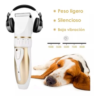 Foto 4 | Maquina Afeitadora Cortadora De Pelo Para Mascotas Perro Gato, Con Accesorios, Tijeras Peine, Peinetas, Corta Uñ