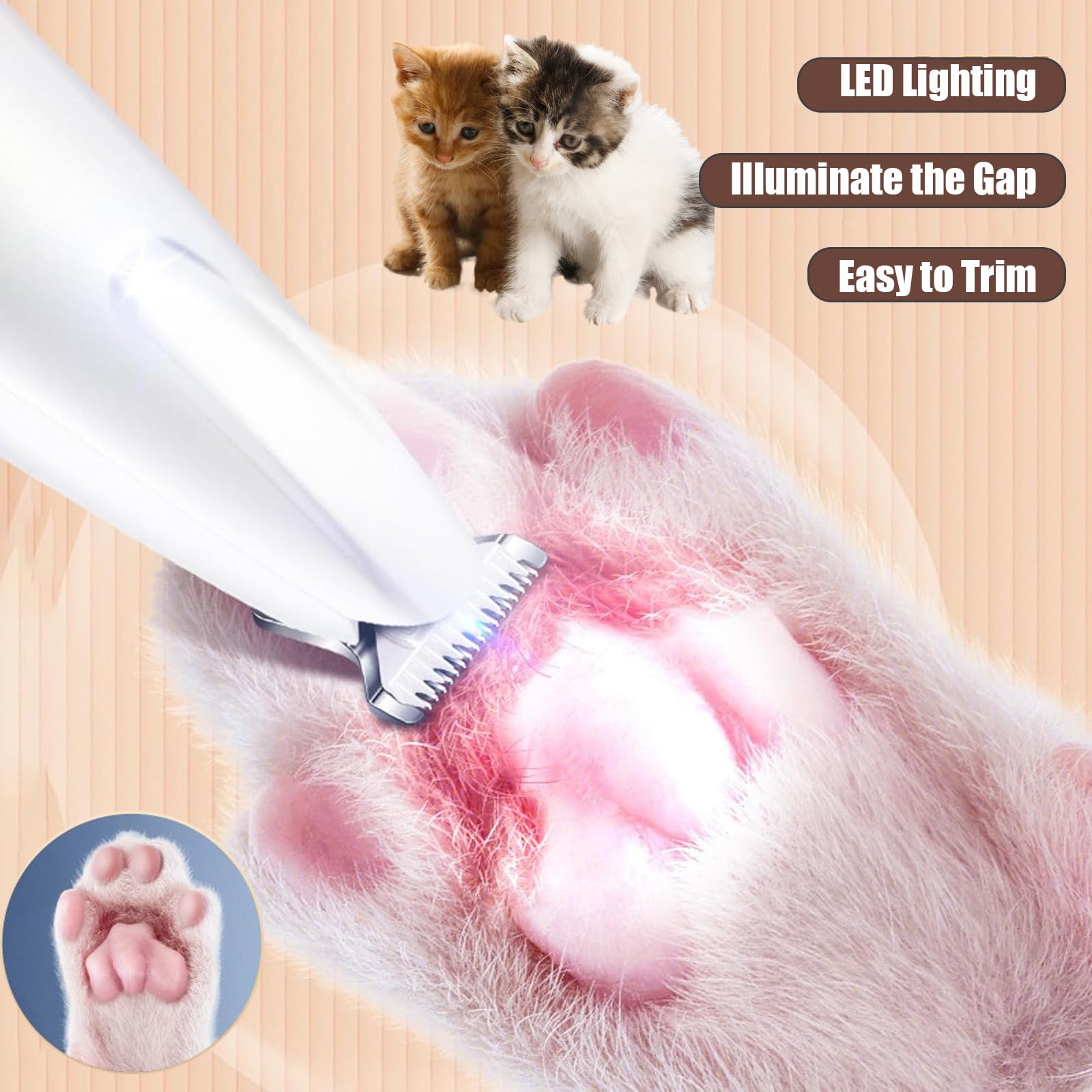 Foto 4 pulgar | Luz Led Impermeable Mejorada Dog Paw Trimmer 2025 - Venta Internacional.