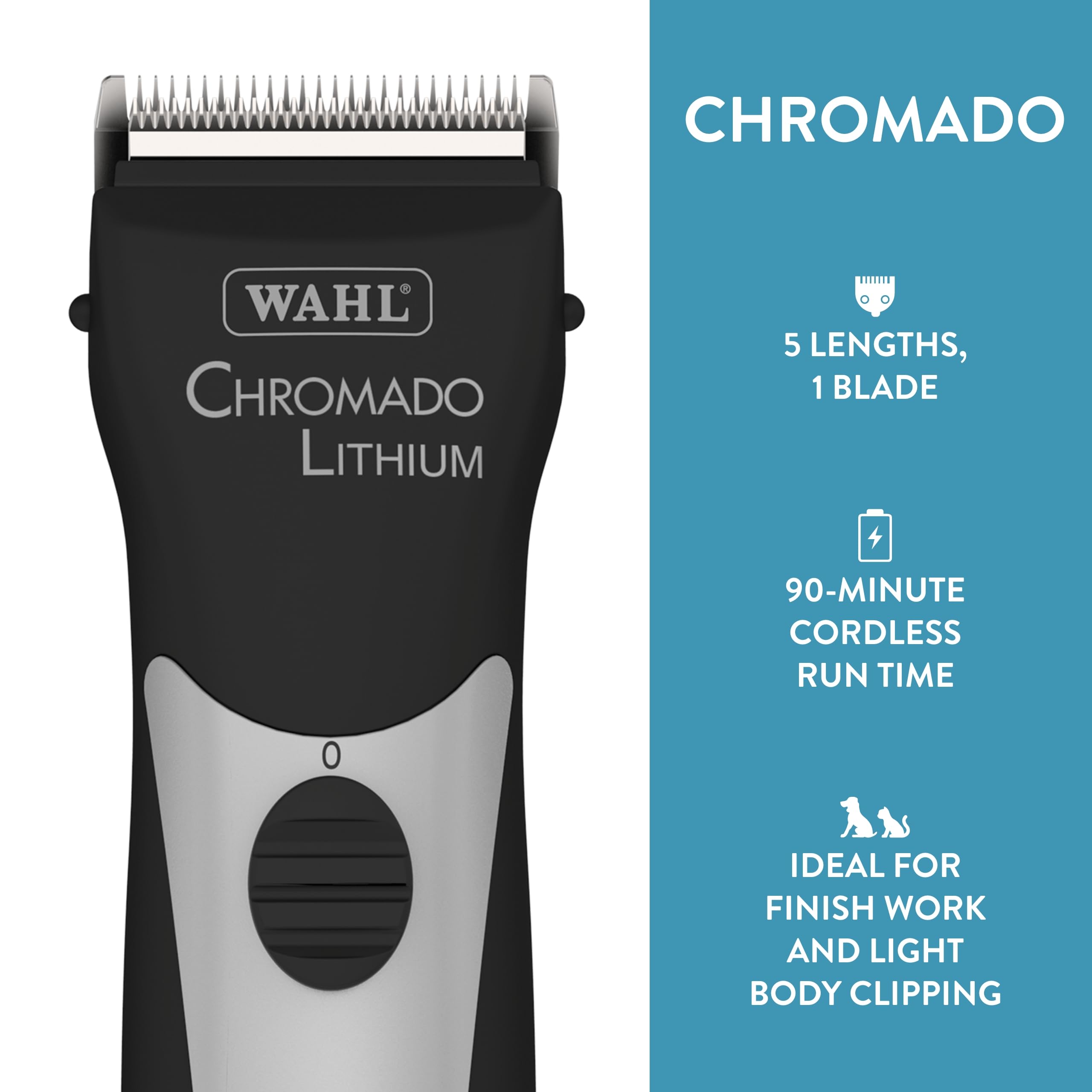 Foto 5 pulgar | Mascota Clipper Wahl Professional Animal De Litio Cromado - Venta Internacional.