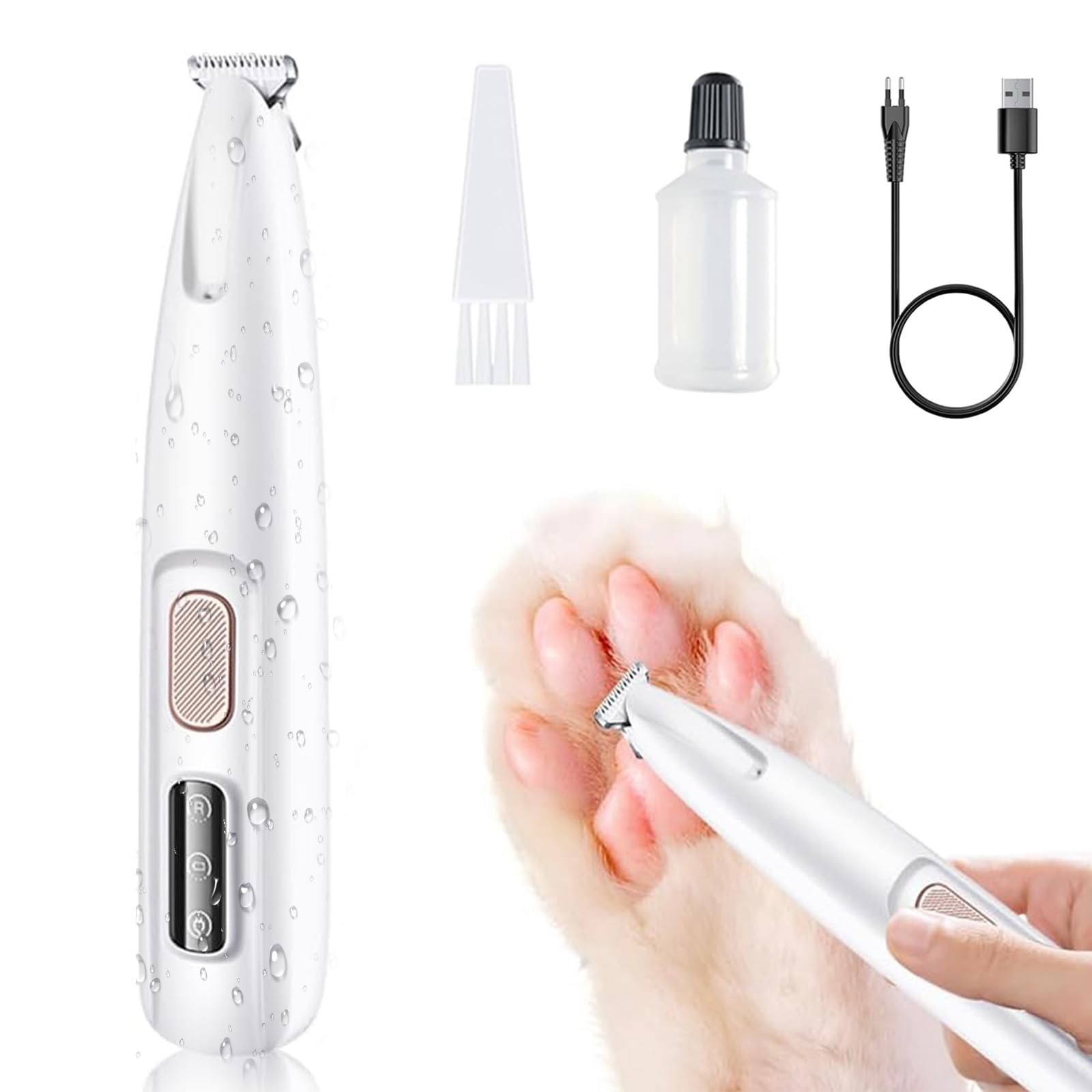 Foto 2 pulgar | Dog Paw Trimmer 2025, Luz Led Mejorada, Hoja De 18 Mm - Venta Internacional.