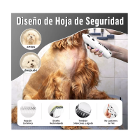 Foto 4 pulgar | Máquina Rasuradora para Mascota Eo Safe Imports ESI-8402-1 Blanco 5 Piezas