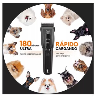 Foto 2 | Maquina Para Cortar Pelo De Perro Lab.g Rasuradora Recargable Negro