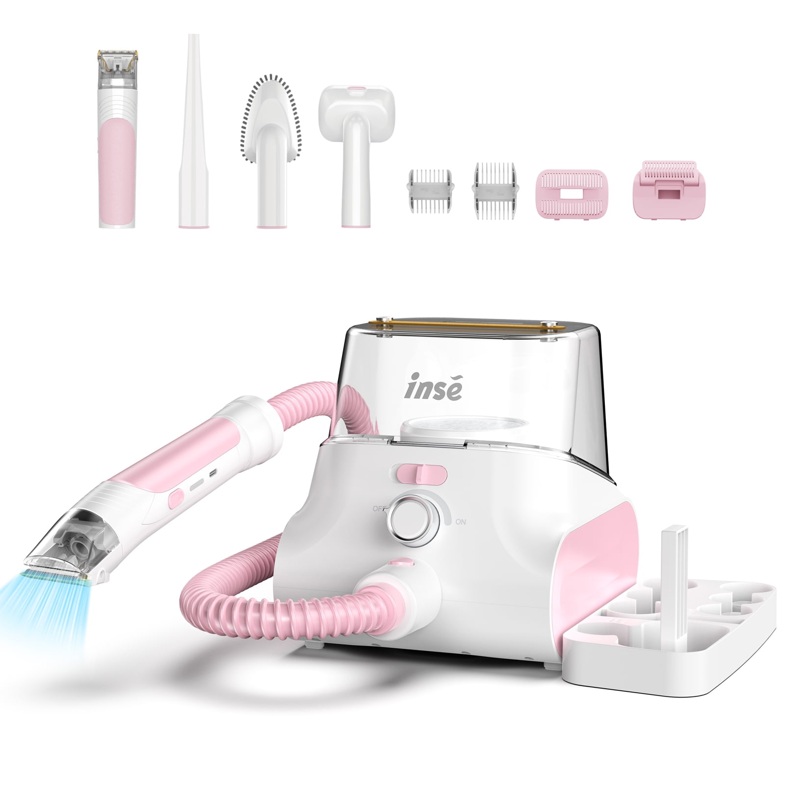 Foto 1 | Aspirador Inse P30 Para Mascotas De 4 5 Litros De Capacidad  Color Rosa Y Blanco