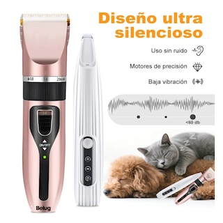 Foto 3 | ''eléctrico Clipper Para Perros Y Gatos De Cuchillo De Pies Belug Rosa''
