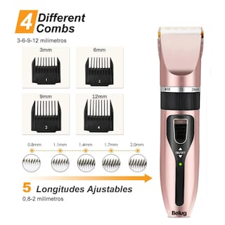 Foto 4 | ''eléctrico Clipper Para Perros Y Gatos De Cuchillo De Pies Belug Rosa''