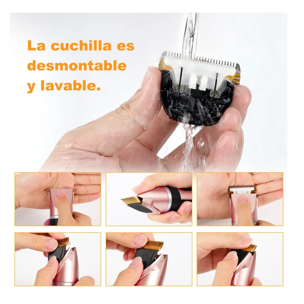 Foto 6 pulgar | ''eléctrico Clipper Para Perros Y Gatos De Cuchillo De Pies Belug  Rosa''