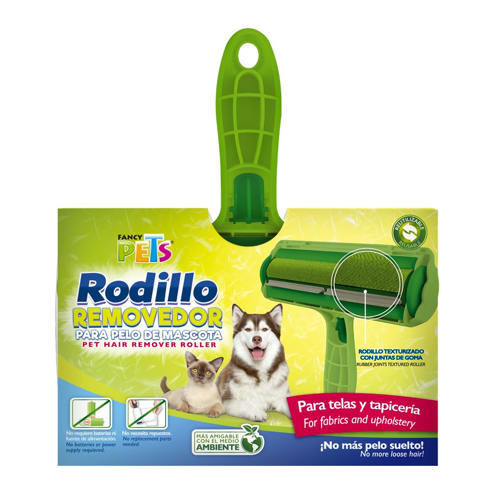 Foto 2 pulgar | Rodillo Removedor de Pelo FANCY PETS FL8340 color Verde para Perro y Gato 19 CM