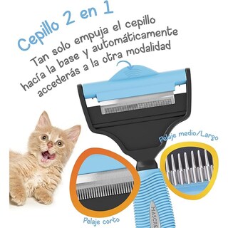 Foto 4 | Cepillo Quita Pelo Azul Claro Mascretta