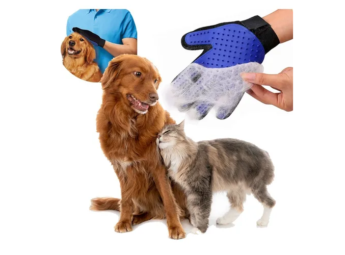 Foto 2 pulgar | Guante Xtellar Removedor Quita Pelos Para Mascotas Masaje Perro Gato