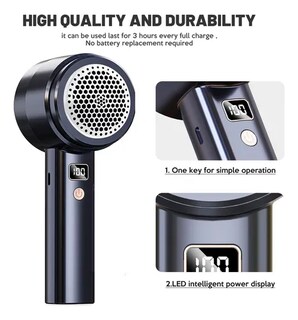 Foto 4 | Quita Pelusa Xtellar Recargable Pantalla Digital 20w Ropa Removedor