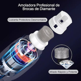 Foto 2 | Set Cortaúñas y Molinillo de Uñas para Mascota con Luz Led Recargable Eo Safe Imports Esi-9832 Blanco