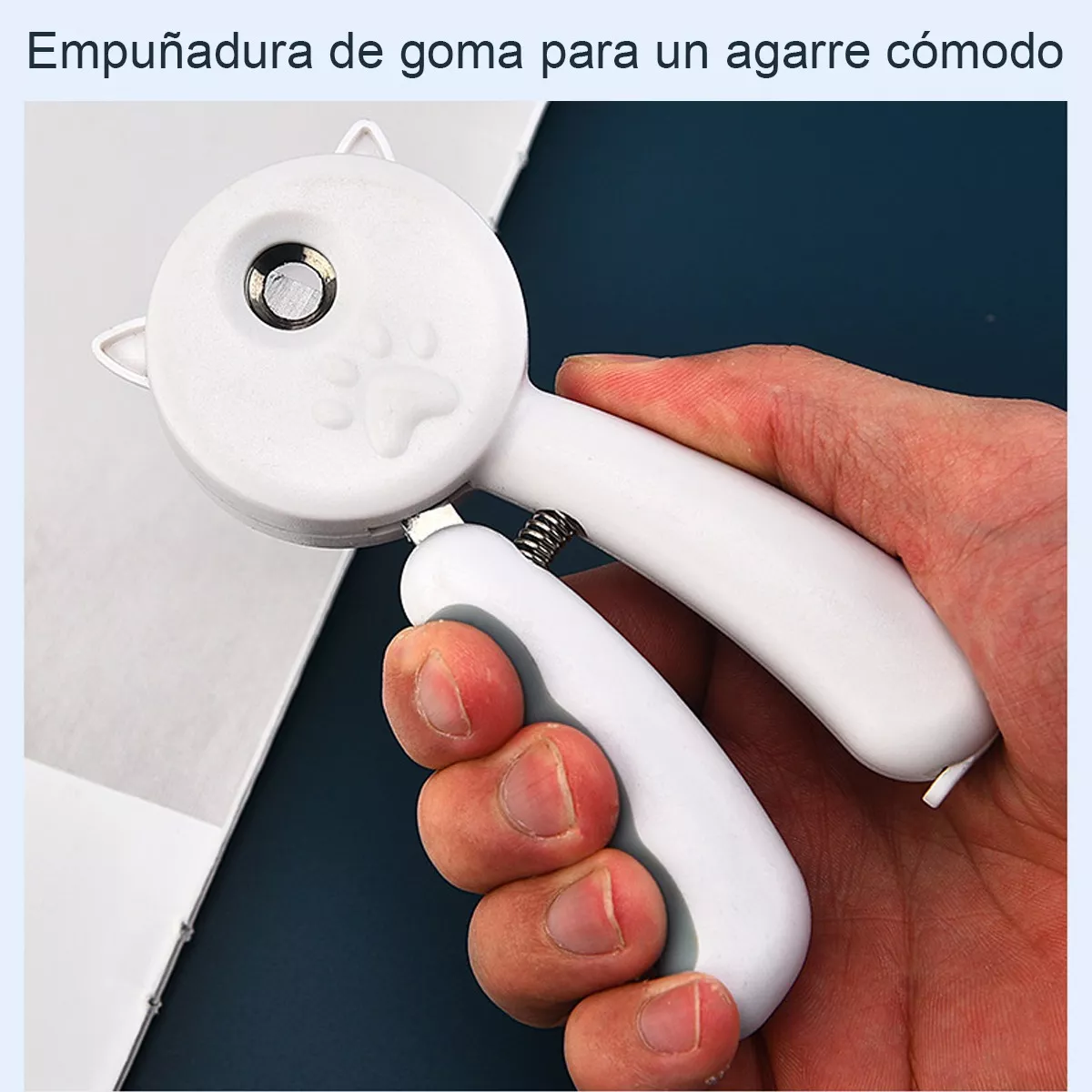 Foto 3 pulgar | Pinzas con Lima para Uñas de Mascotas Eo Safe Imports Esi-12165 Blanco