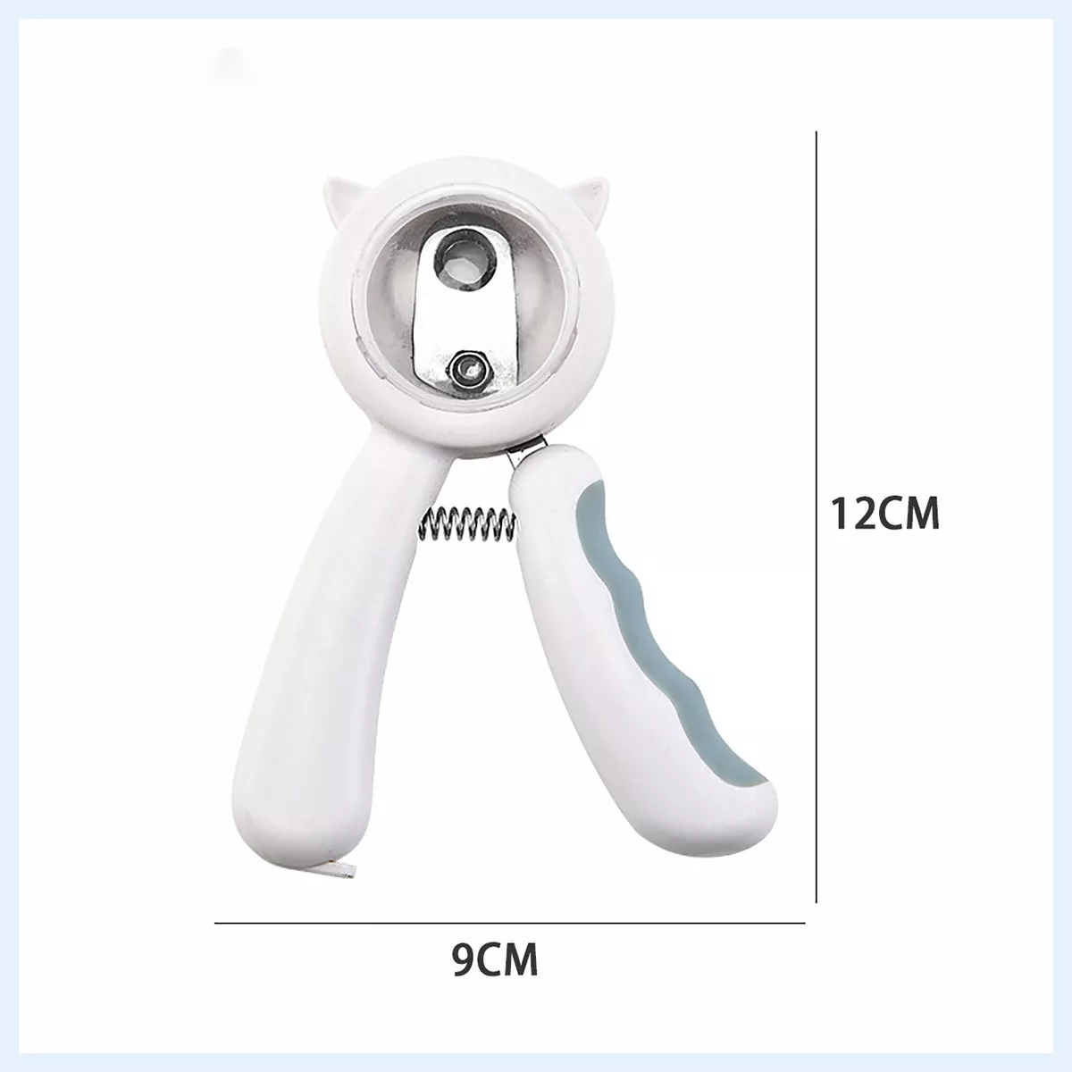 Foto 4 pulgar | Pinzas con Lima para Uñas de Mascotas Eo Safe Imports Esi-12165 Blanco